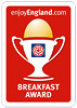 Enjoy England - 3 Star & Breakfast Award